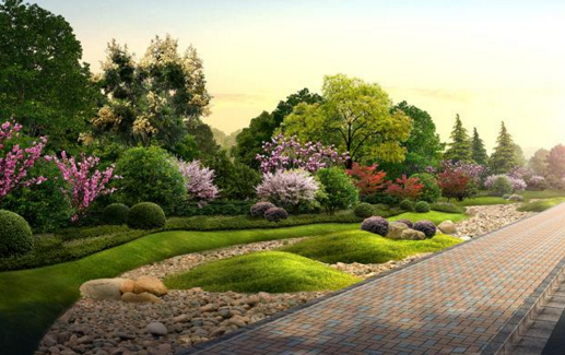 景观园林设计中有哪些常见的色彩应用呢