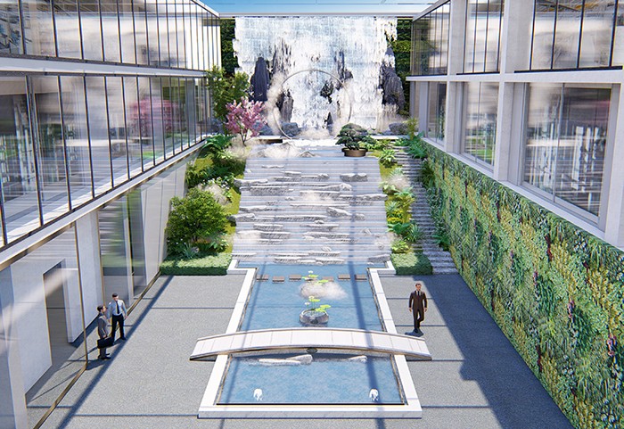 符合大多数用户的选择需求办公区景观设计公司